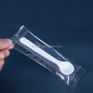 Durable spoon individual wrapped packed bag 1g 3g 3 g 5g 10g 15 g mini small PP Disposable plastic Measuring Scoop for sugar