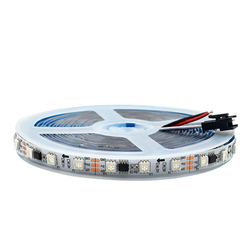 30M 100ft 5V 12V SMD5050  RGBIC Smart Led Strip Lights With App Control Remote Control For Bedroom TV PC Backlight Ambinet Light