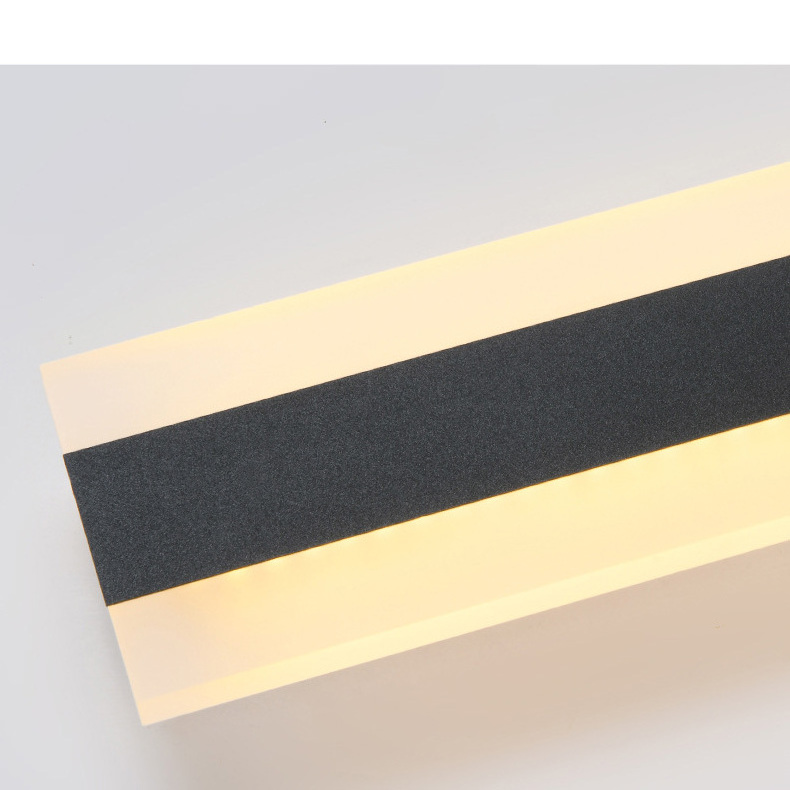 Outdoor Wall Light 30-240cm Long Strip Wall Mounted IP65 Waterproof Up And Down Garden LED Wall Lamp Lights in Outside