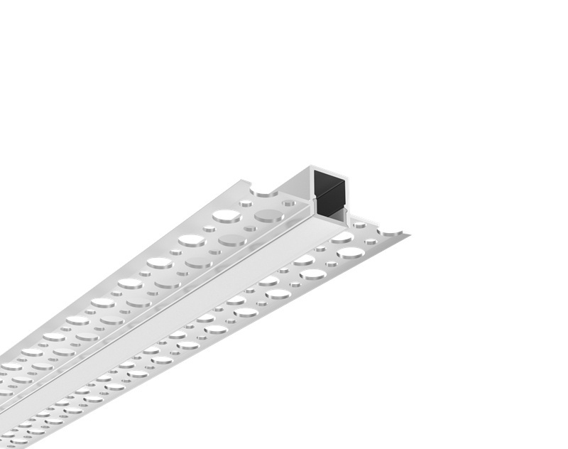 For Ceiling Light Bar Lighting Black White Strip Channel Recessed Drywall Plaster Gypsum In Aluminum Led Profile