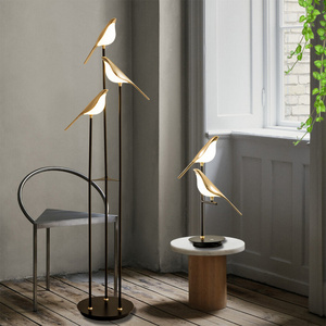 Scandinavian Style Chandelier Creative Design Modern Bird Lamp Restaurant Kitchen Dining Table Suspension Chandelier