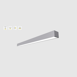 Yovee Modern Pendant Office Light High quality aluminum 20W 40W Led linear ceiling light 1.2M led linear shop light