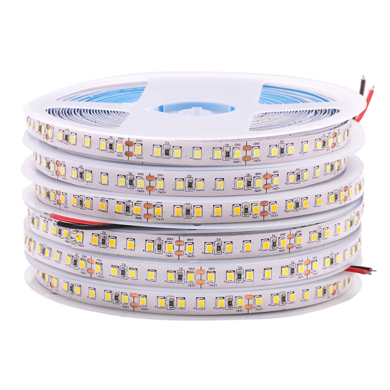 Hot Sale Smd2835 120leds/m 12w/m White Color Ip20 Led Strip Light For Aluminum Profile