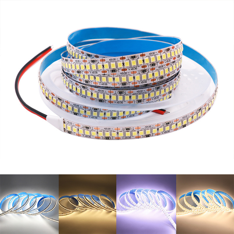 Hot Sale Smd2835 120leds/m 12w/m White Color Ip20 Led Strip Light For Aluminum Profile