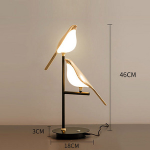 Modern Living Room Bedroom Indoor Decorative Bed Side Table Lamp Metal Rose Gold Home Decor Dimmable Touch Led Desk Lamp