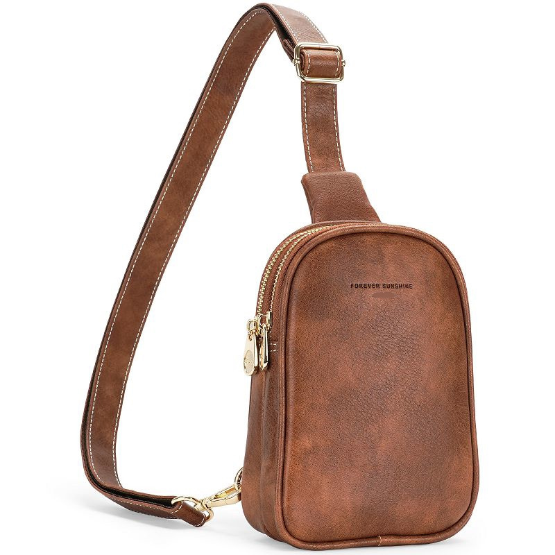 Shoulder Bag Fashion Sports Cross Body Waist Leather Crossbody Outdoor Sling Bag Chest Pack