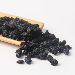 Wholesale 100% Natural Dried Black Mulberry Edible Zero Additive Mulberry Tea Healthy Dry Fruit Tea