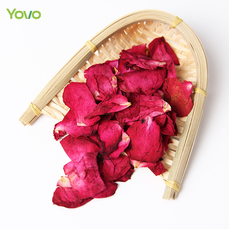 100% Pure Red Rose Flower Petal Natural Dried Rose Petal Confetti for Decoration Bath Spa Wedding Soap Candle Crafts