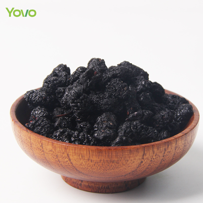 Wholesale 100% Natural Dried Black Mulberry Edible Zero Additive Mulberry Tea Healthy Dry Fruit Tea