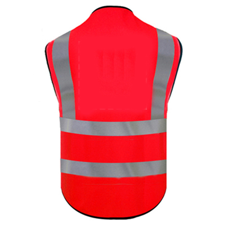 Surveyor Washable Luminous Safety Utility Vest Reflect For Bicycle Woman