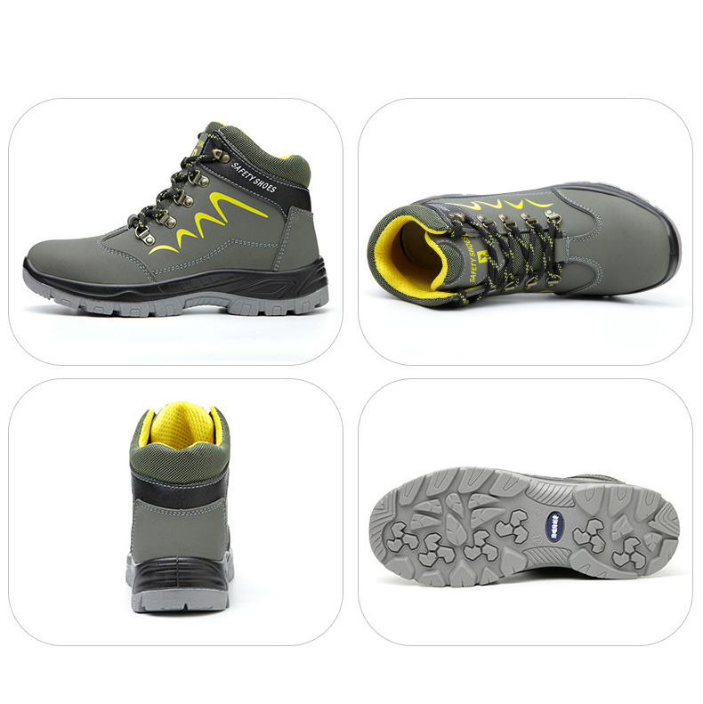 Staff waterproof Steel toe microfiber anti-slip anti-puncture sport sneaker construction work shoes hiking men safety shoes