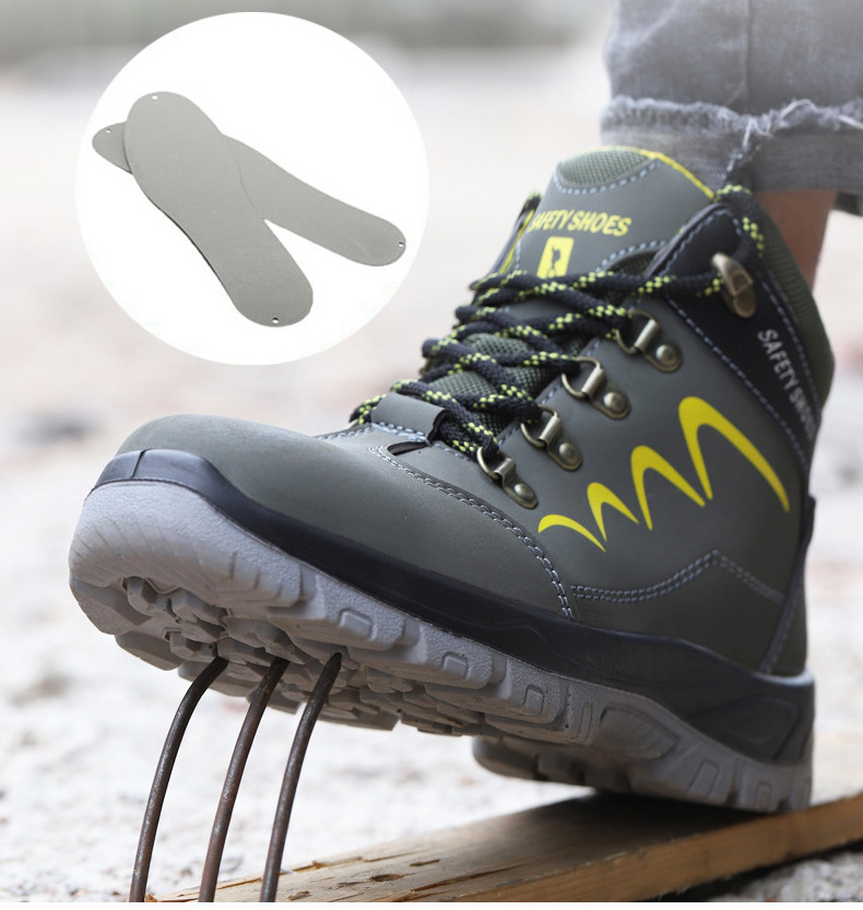 Staff waterproof Steel toe microfiber anti-slip anti-puncture sport sneaker construction work shoes hiking men safety shoes