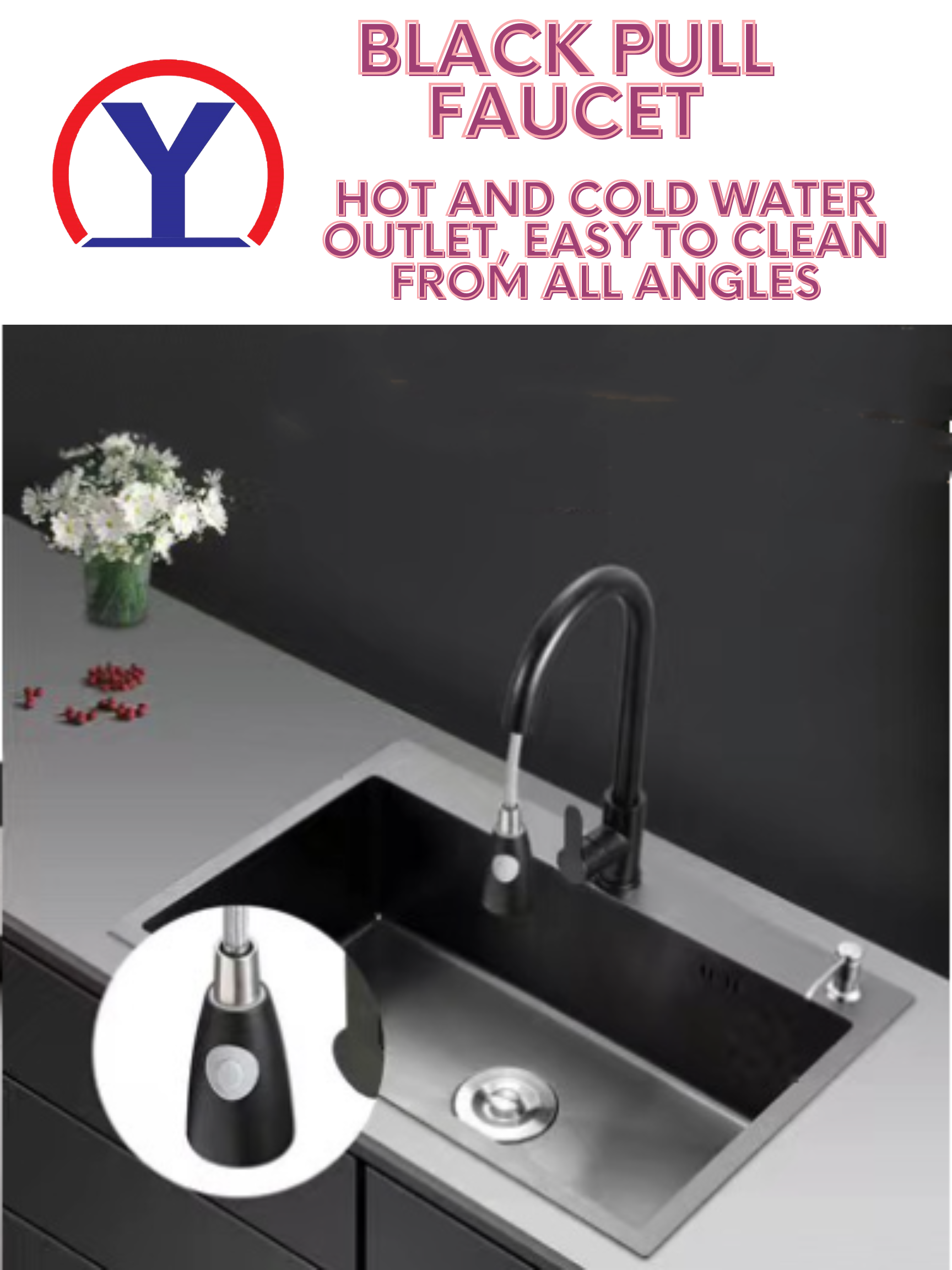 Household stainless steel kitchen sink nano handmade sink household sink basin wash basin