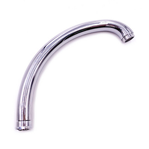 Stainless Steel 201 Chrome Plated Faucet Spout 39 cm Kitchen Faucet Tube