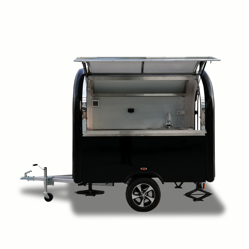 Yowon fully customized fast food vending cart used food truck for sale mobile pizza truck with fridge and oven