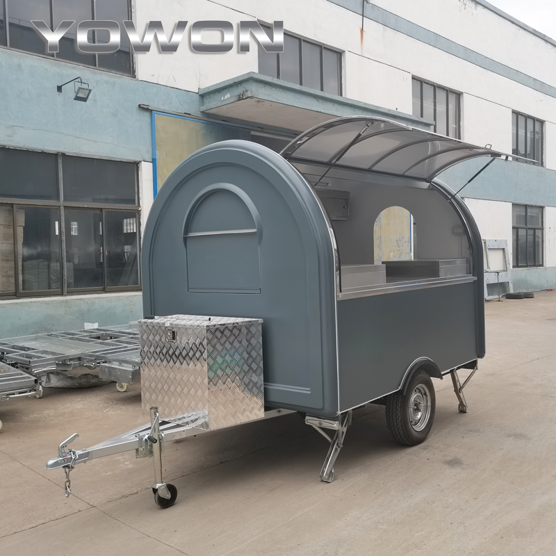 Chinese customized mobile bar cart mobile restaurant trailer beer drinks fast food truck