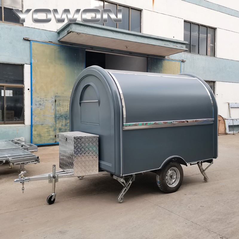 Chinese customized mobile bar cart mobile restaurant trailer beer drinks fast food truck