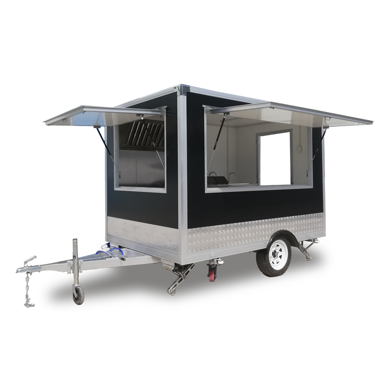 mobile street fast food van mobile taco cart with griddle beef supplier mobile canteen food truck for sale