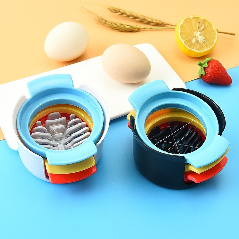 2022 Hot Selling Kitchen Accessories Egg Slicer Stainless Steel Egg Cutter