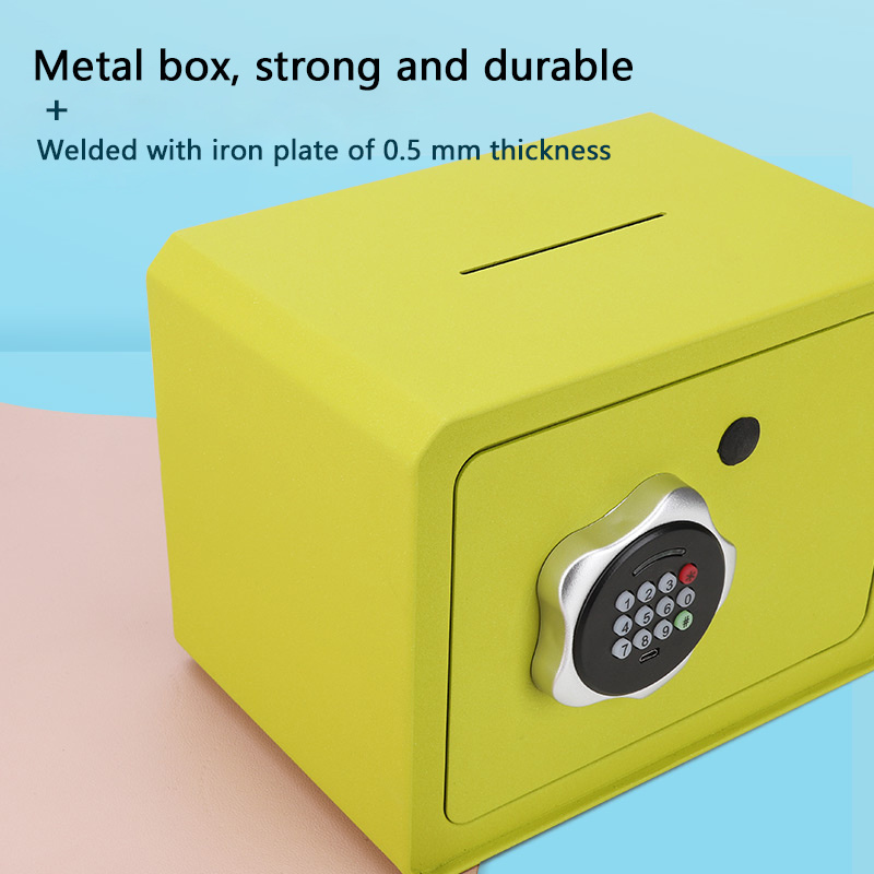 Wholesale children custom money saving bank for kids electronic money saving boxes safe with password