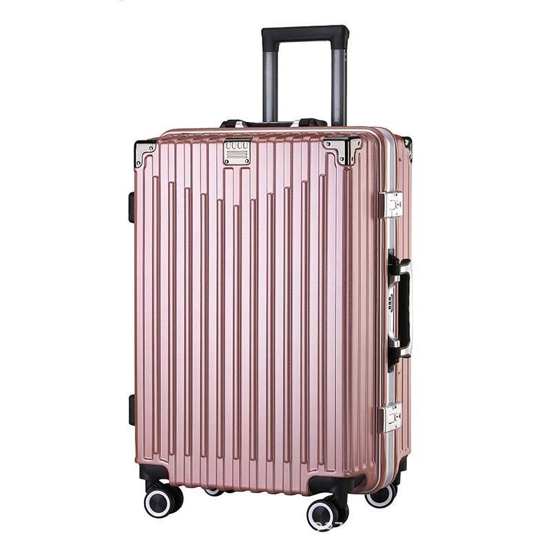 YX16868 Custom Baggage PC Aluminum Suitcase Luggage Travel Cases Trolley Bag Cabin Luggage with Detachable Wheels 20 inch