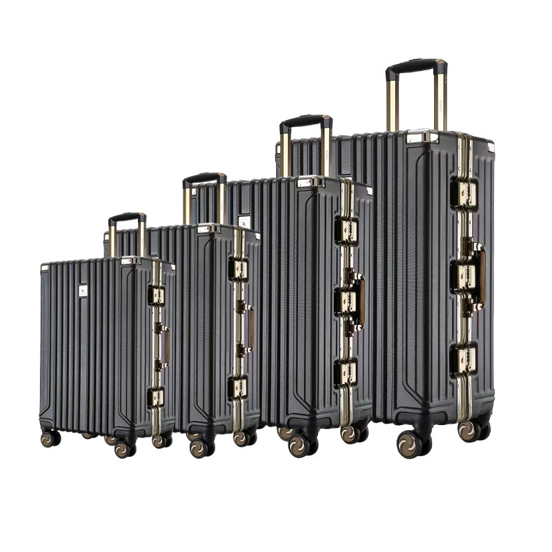 YX16787  New Design High Quality Aluminum Frame Luggage Large Capacity Suitcases Valise  with Universal Wheels Business Suitcase