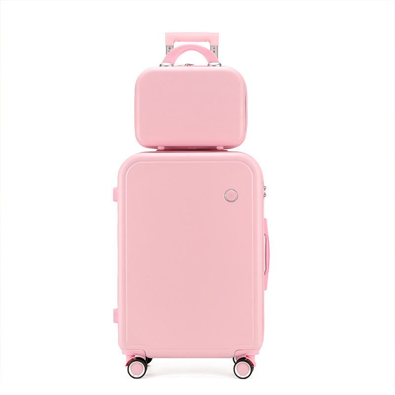 Colorful customized ins mini suitcases wholesale carry-ons valise de voyage ABS zipper suitcase 20inch with four wheels