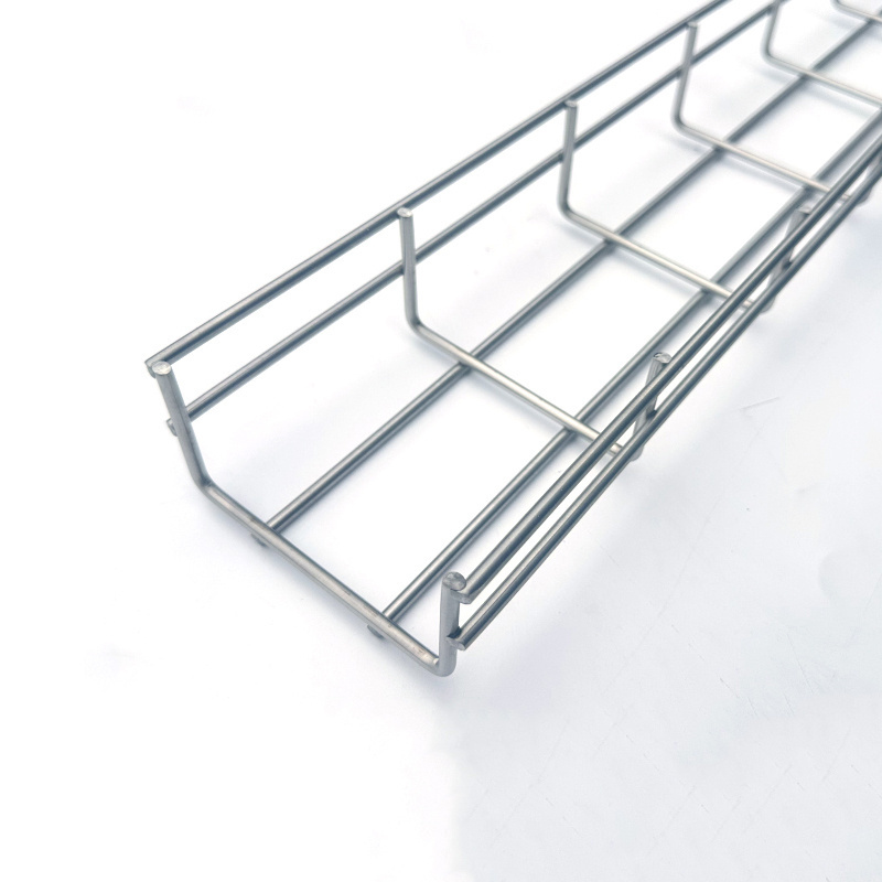 Perforated Galvanized 50mm*50mm Wire Mesh Cable Tray