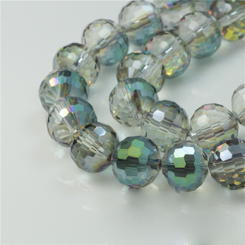 CC1718 Wholesale Faceted Chinese crystal beads,faceted crystal glass round ball beads