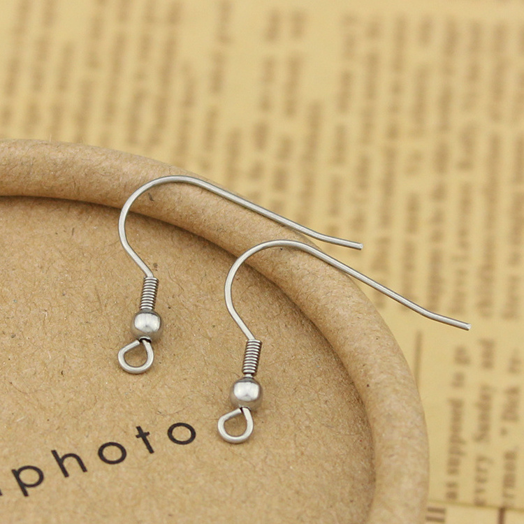 S667 Hypoallergenic stainless Steel Fish Hook Earring Findings Wires for Jewelry Making