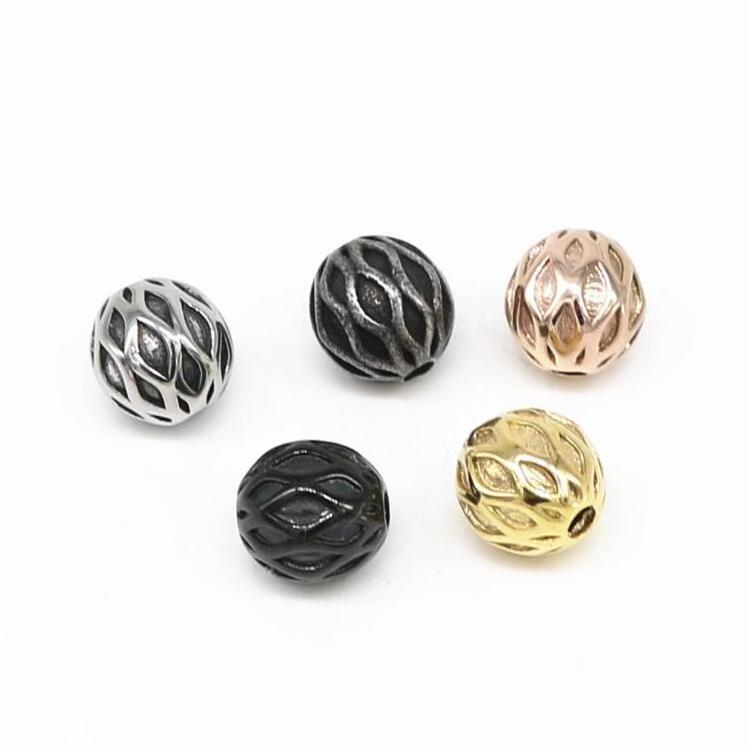 S1099 High quality fashion jewelry beads wholesale, stainless steel jewelry findings for jewelry making