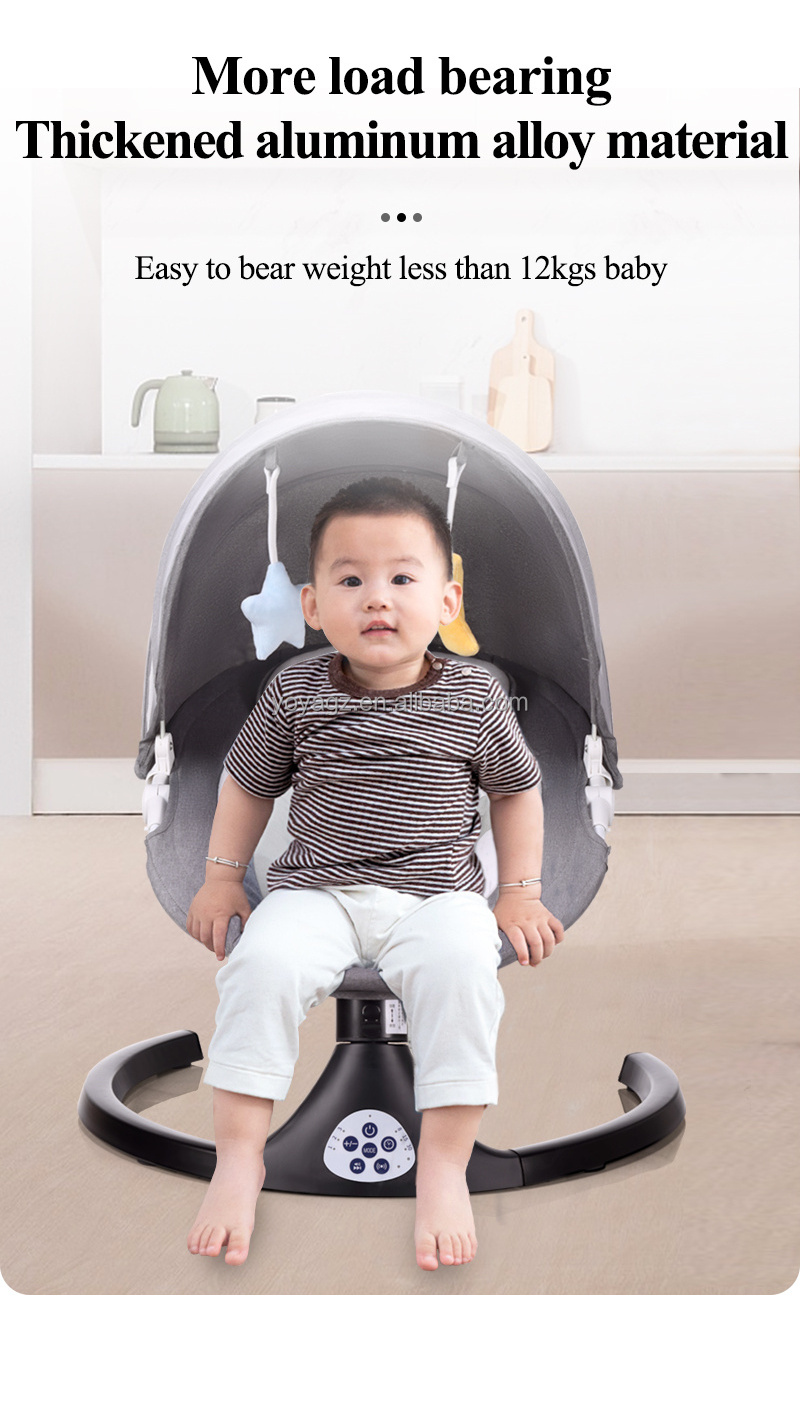 2023 Hot Selling Baby Rocking Chair Folding Multi-purpose Crib Electric Cradle And Baby Cardle Swing And Ingenuity Swing Chair