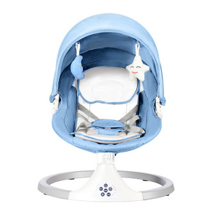 Factory Direct Sales High Quality Comfortable Variable Can Control Speed Baby Swing Metal Reinforced Baby Rocking Chair