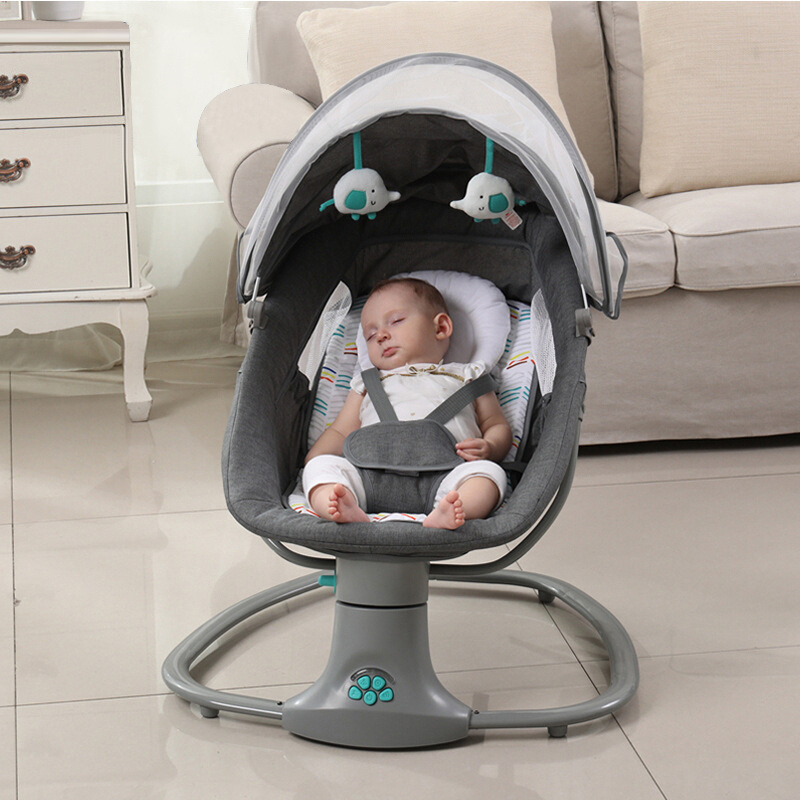 Mastela 3 In 1 Deluxe Multi-Functional Bassinet Baby Rocking Chair Baby Rocker Electric Automatic Cradle Swing