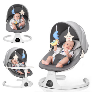 Dearest 3 In 1 Baby Swing Chair Electric Bouncer For Babies Fordable Swing Chair Baby Rocker With Remote Control