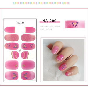 24pc Acrylic Glamnetic Press On Nails Cat Eye Square French Tip False Nails Press On With Glue Sticker And Nail File