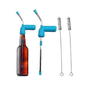 CustomBbeer Snorkel Silicone,Beer Snorkel Timer,Party Beer Snorkel Connector Beer Snorkel