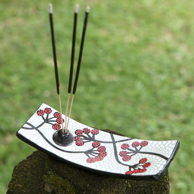 Hand-Painted Ceramic Incense Holder Delicate Scent Ceramic Incense Stick Holder