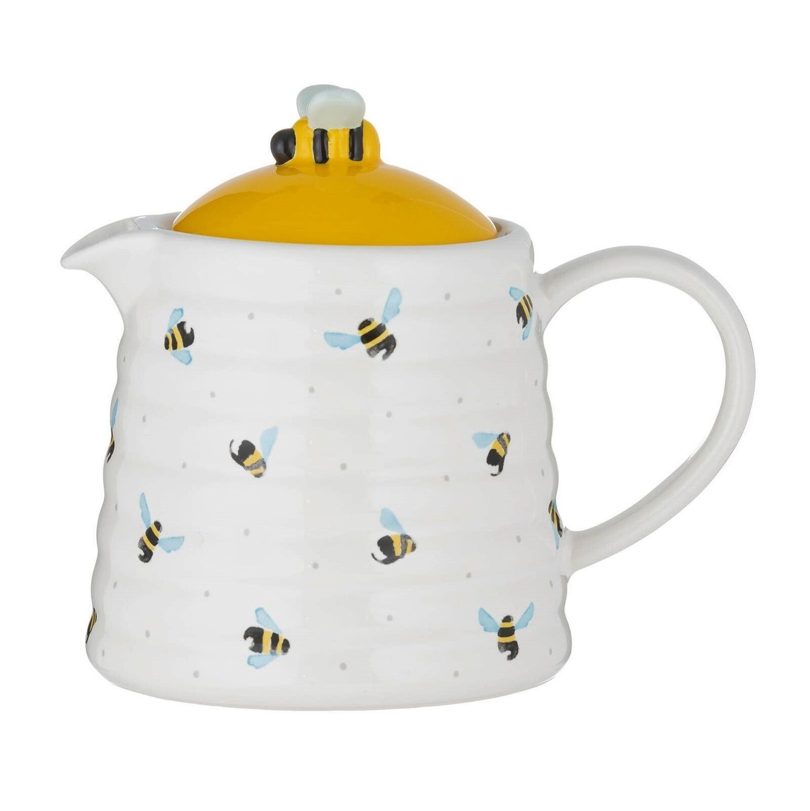 porcelain high quality gift souvenir cute bee design ceramic tea kettle