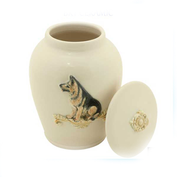 Wholesale Handcraft Custom color Ceramic Pet Urn