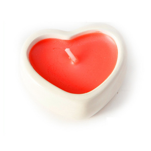 Romantic Ceramic Heart Shaped Luxury Candle Jars