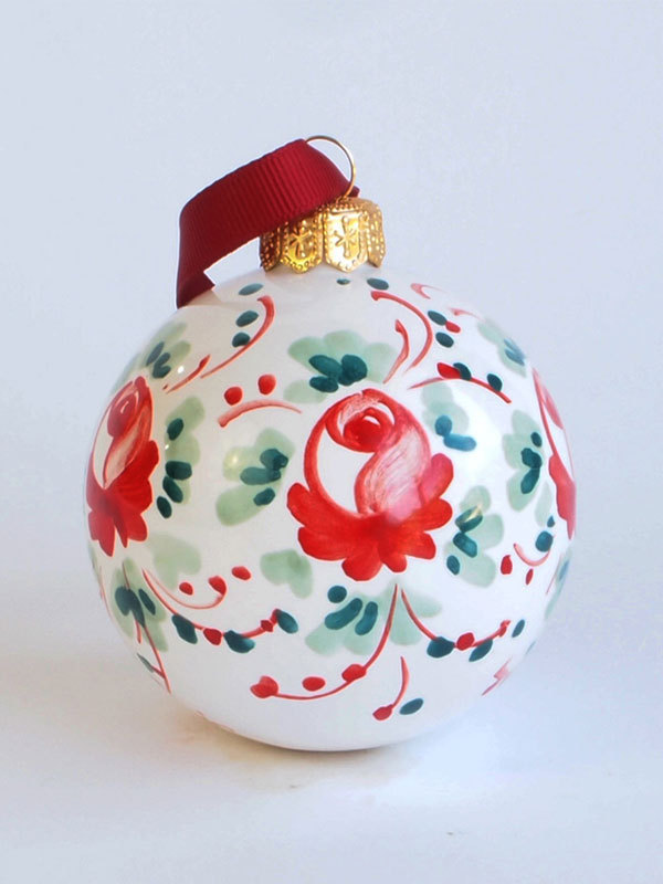 Novelty hanging ball Christmas Ceramic Bauble