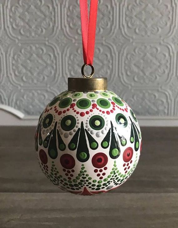 Novelty hanging ball Christmas Ceramic Bauble