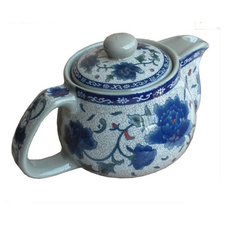 Wholesale Chinese Style Cheap Porcelain Tea Pot with Infuser