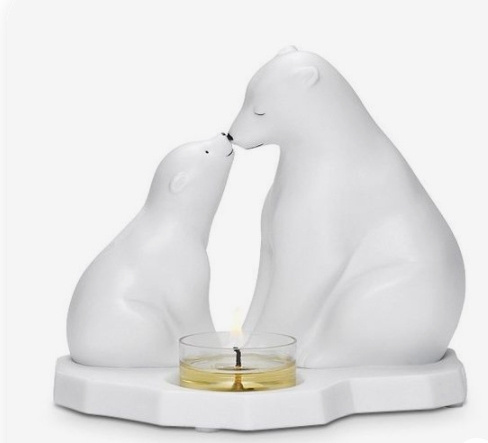 Animal bear  Oil Burner tea light holder candle holder Ceramic Wax Warmer for Home Decor