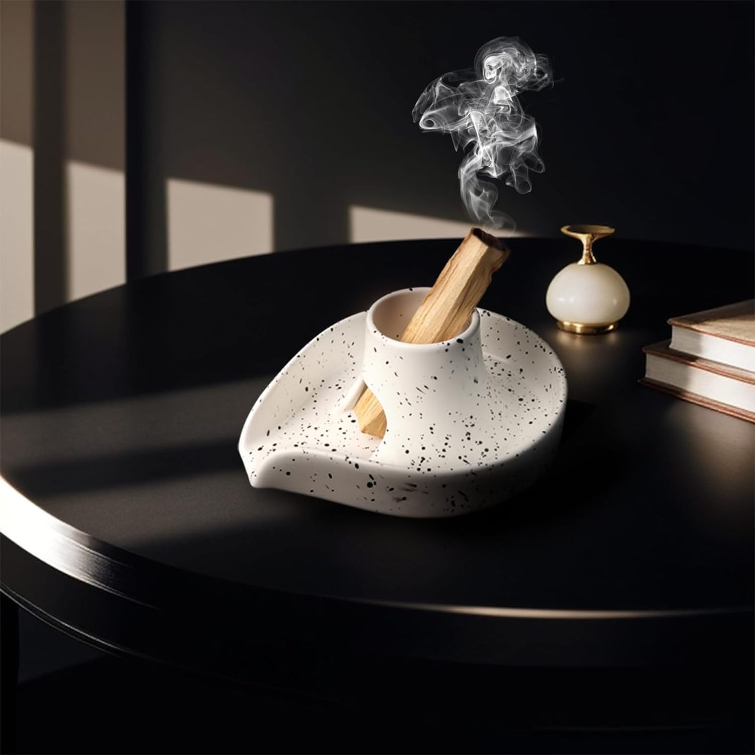 Holder Incense Holder Bowl,  Ceramics Burning Bowl for White for decoration