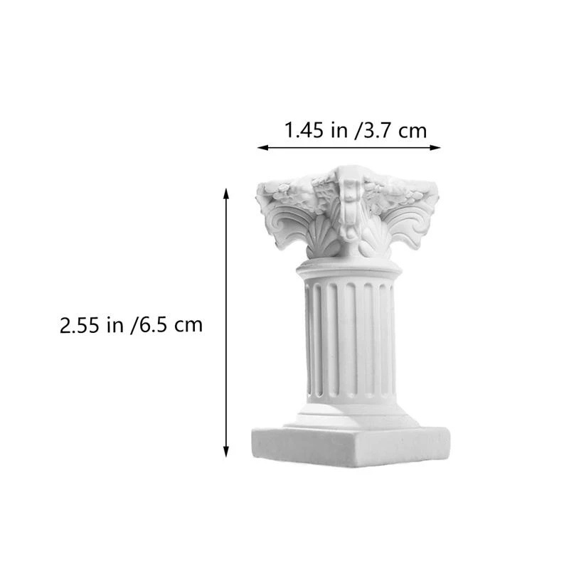 European Style Nordic Resin Statue Photo Prop Roman Column Pillar For Home Wedding Party Decoration