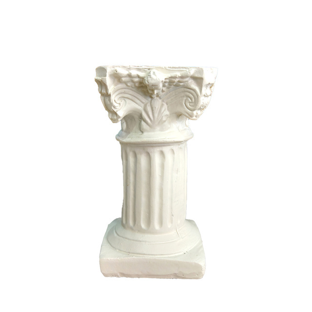 European Style Nordic Resin Statue Photo Prop Roman Column Pillar For Home Wedding Party Decoration