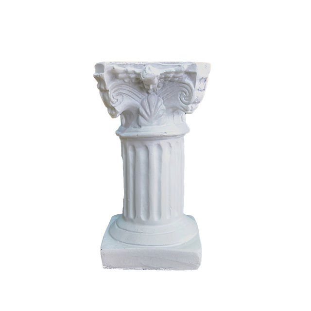 European Style Nordic Resin Statue Photo Prop Roman Column Pillar For Home Wedding Party Decoration