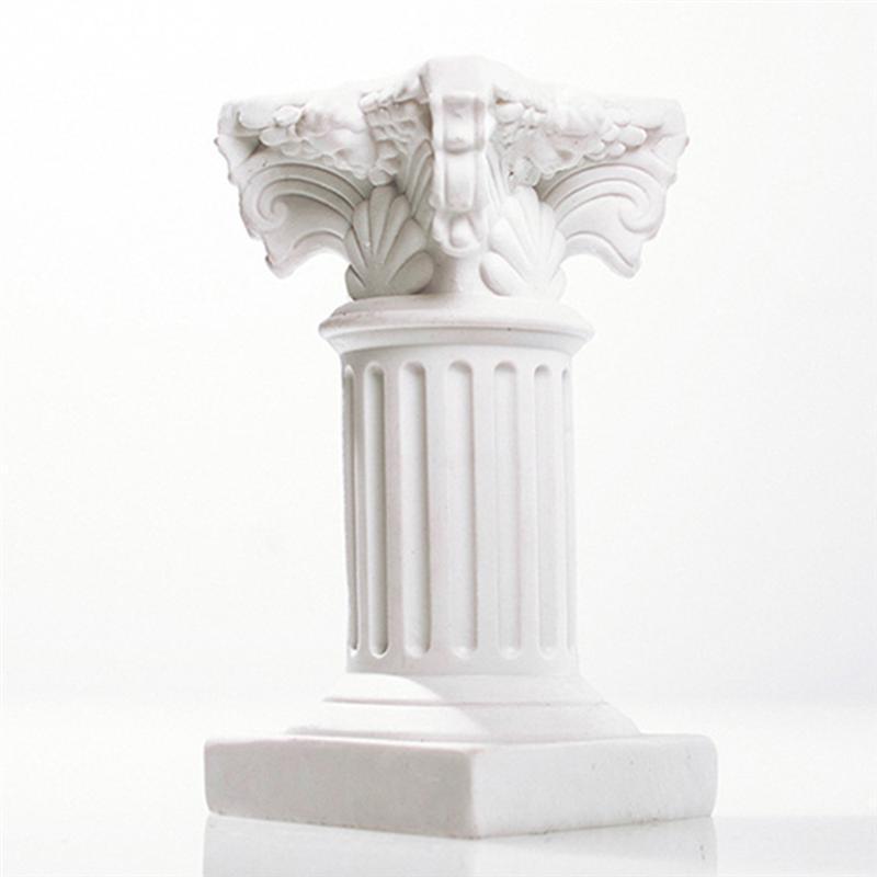 European Style Nordic Resin Statue Photo Prop Roman Column Pillar For Home Wedding Party Decoration